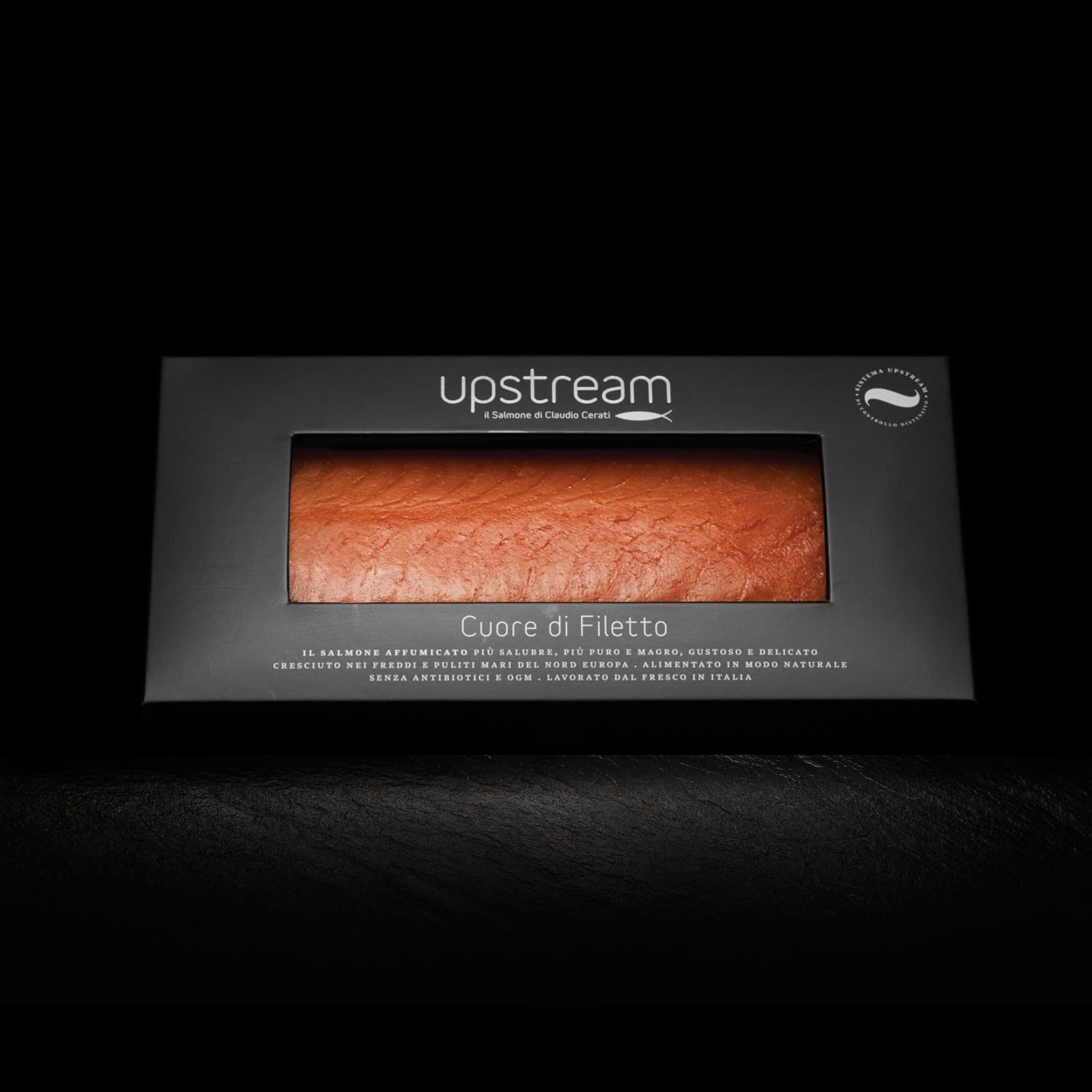 Cuore di filetto di salmone affumicato 170 g